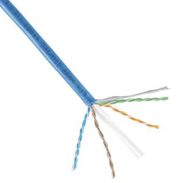 CABLE CAT6 8COND 23AWG BLUE 100'