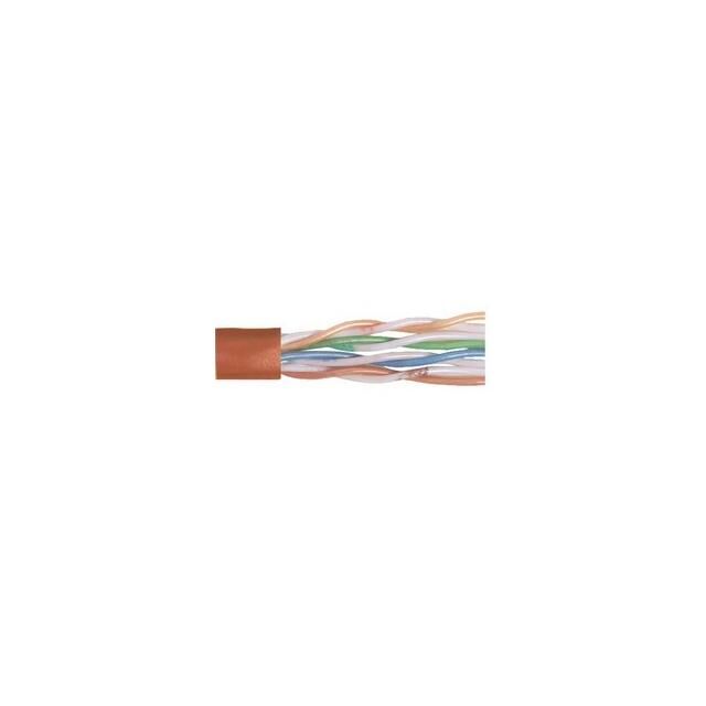 C5E UTP 4PR/24 STR PVC ORG 1K