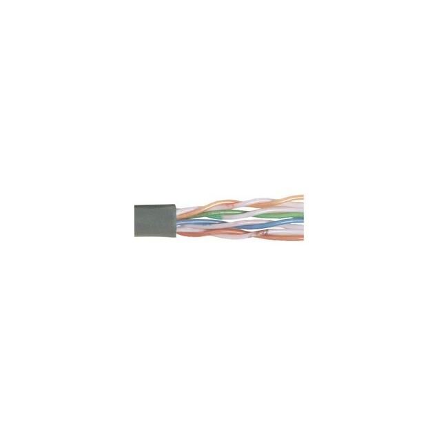C6 UTP 4PR/24 STR PVC GRY 1K