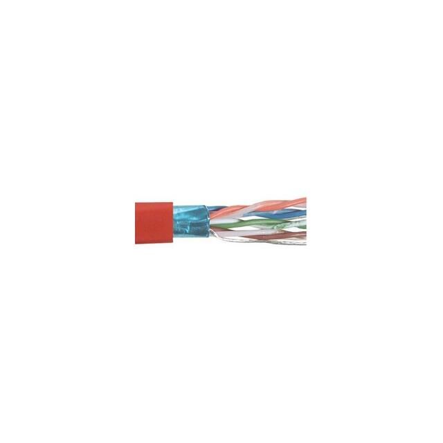 C6A FTP 4PR/26 STR PVC RED 1K