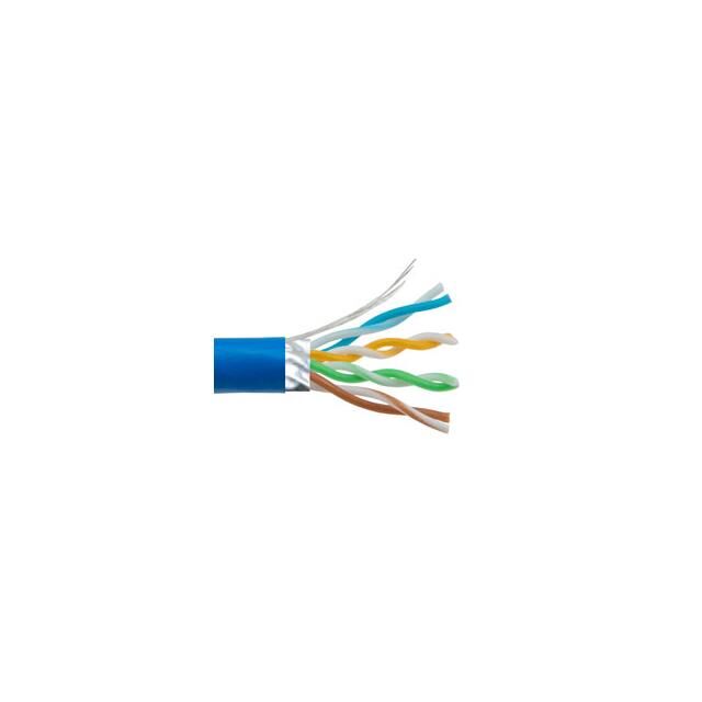 C6A F/UTP 4PR/28 STR PVC BL 100F