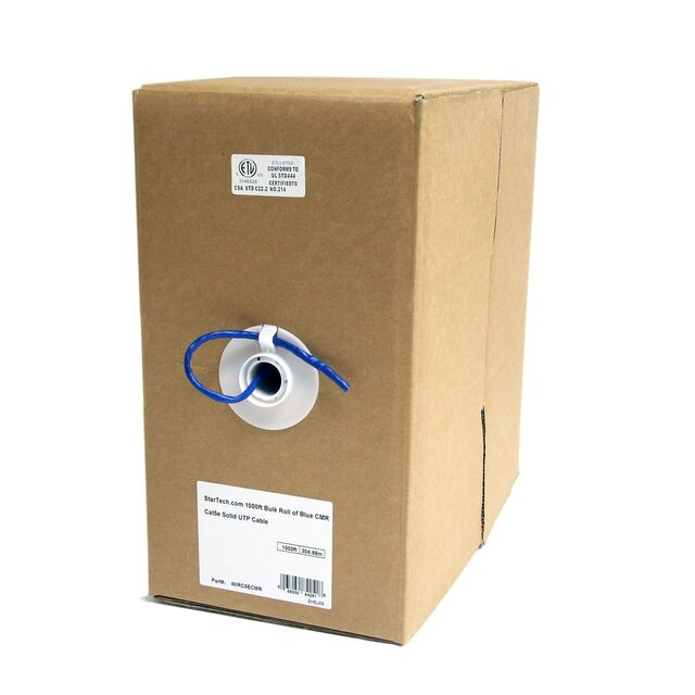 1000 FT CAT5 SOLID PATCH CABLE