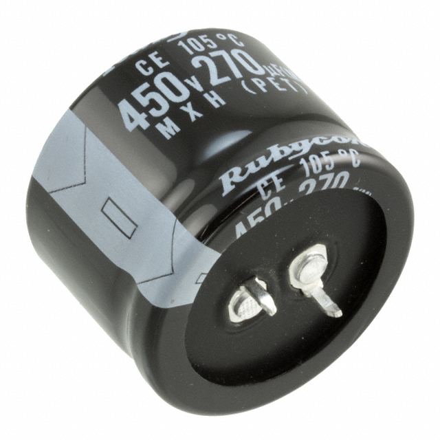 CAP ALUM 270UF 20% 450V SNAP TH
