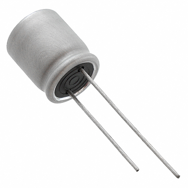 CAP ALUM POLY 330UF 20% 25V TH