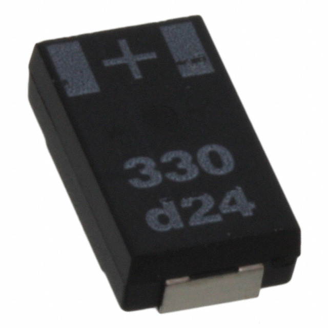 CAP ALUM POLY 330UF 20% 2V SMD