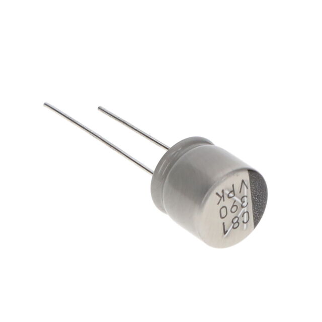 CAP ALUM HYBRID 390UF 20% 35V TH