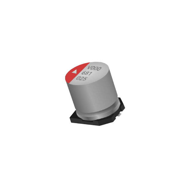 CAP ALUM POLY 1000UF 20% 10V SMD