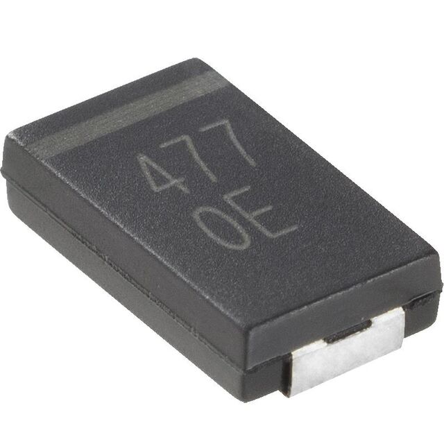 CAP ALUM POLY 470UF 20% 2.5V SMD