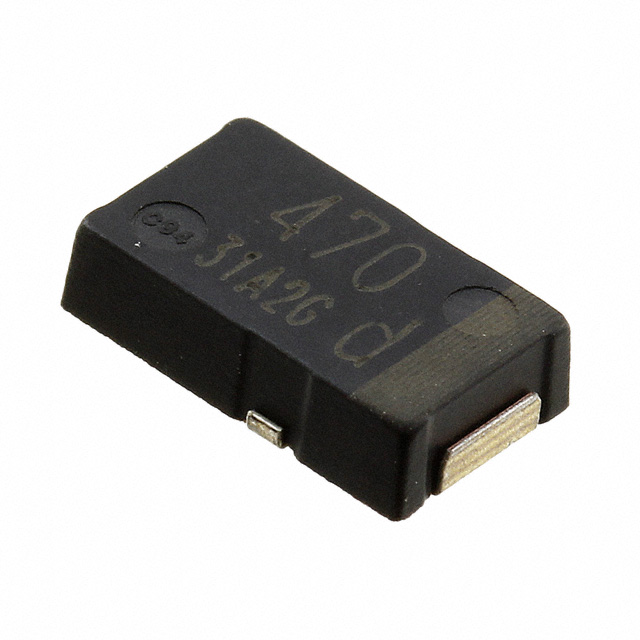 CAP ALUM POLY 470UF 20% 2V SMD