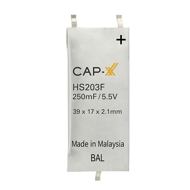 CAP 250MF 5.5V -40-+85C
