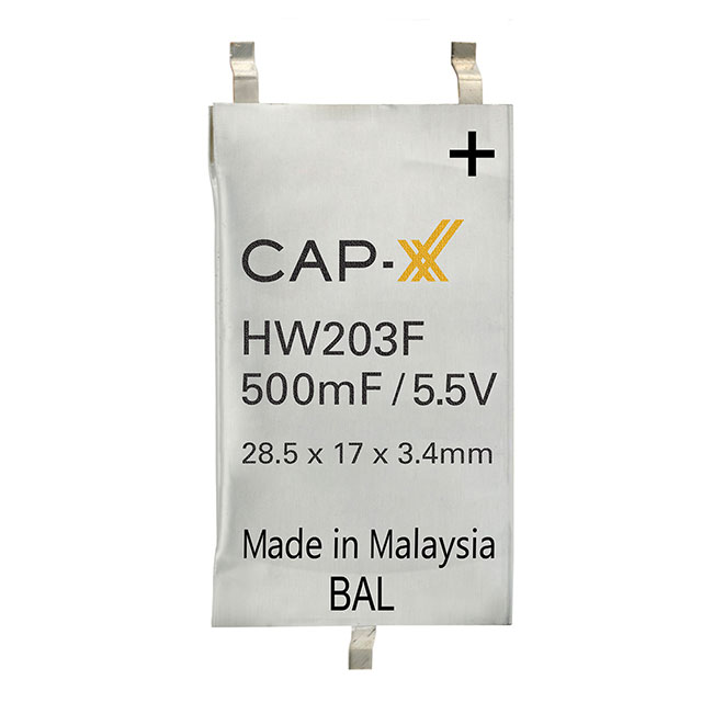 CAP 500MF 5.5V -40-+85C