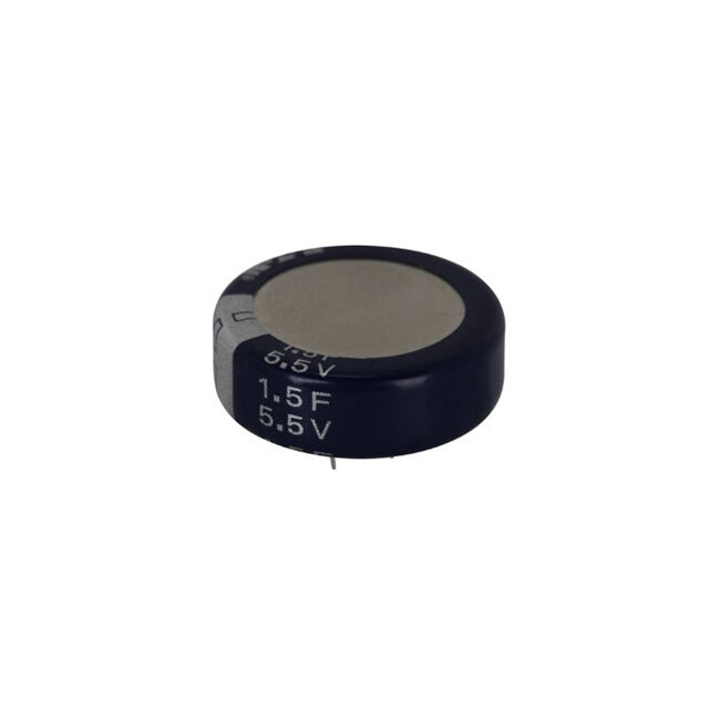 CAP, 1.5F, 5.5V, KR COIN CELL,SH