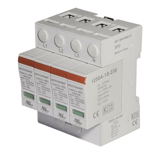 SPD TYP 2/TYP 4 150V MCOV 4 POLE