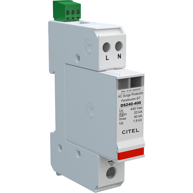 SPD TYPE 2 440VAC MCOV 1 POLE
