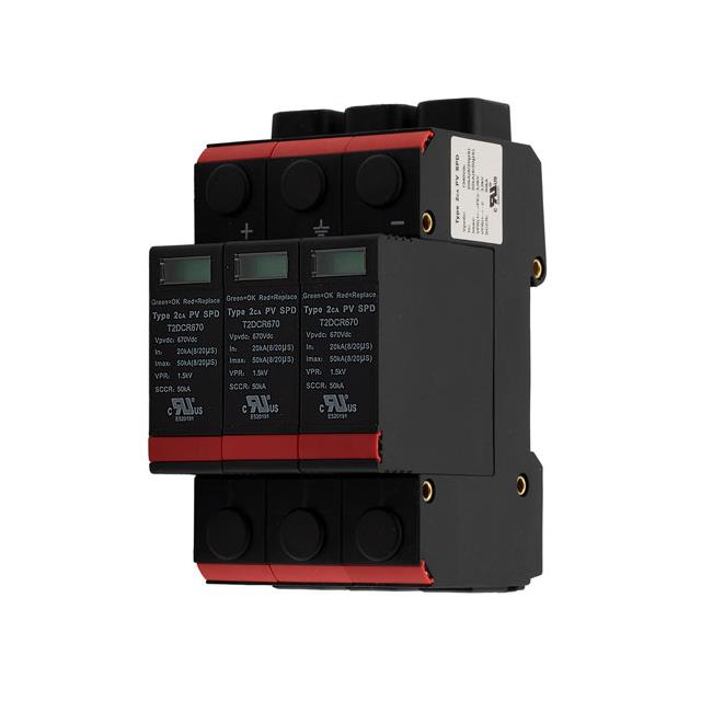 SPD TYPE 2 1.34KVDC MCOV 3 POLE