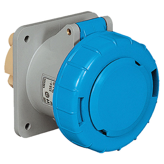 CONN P+S 60A 250V 3+GND RECEP