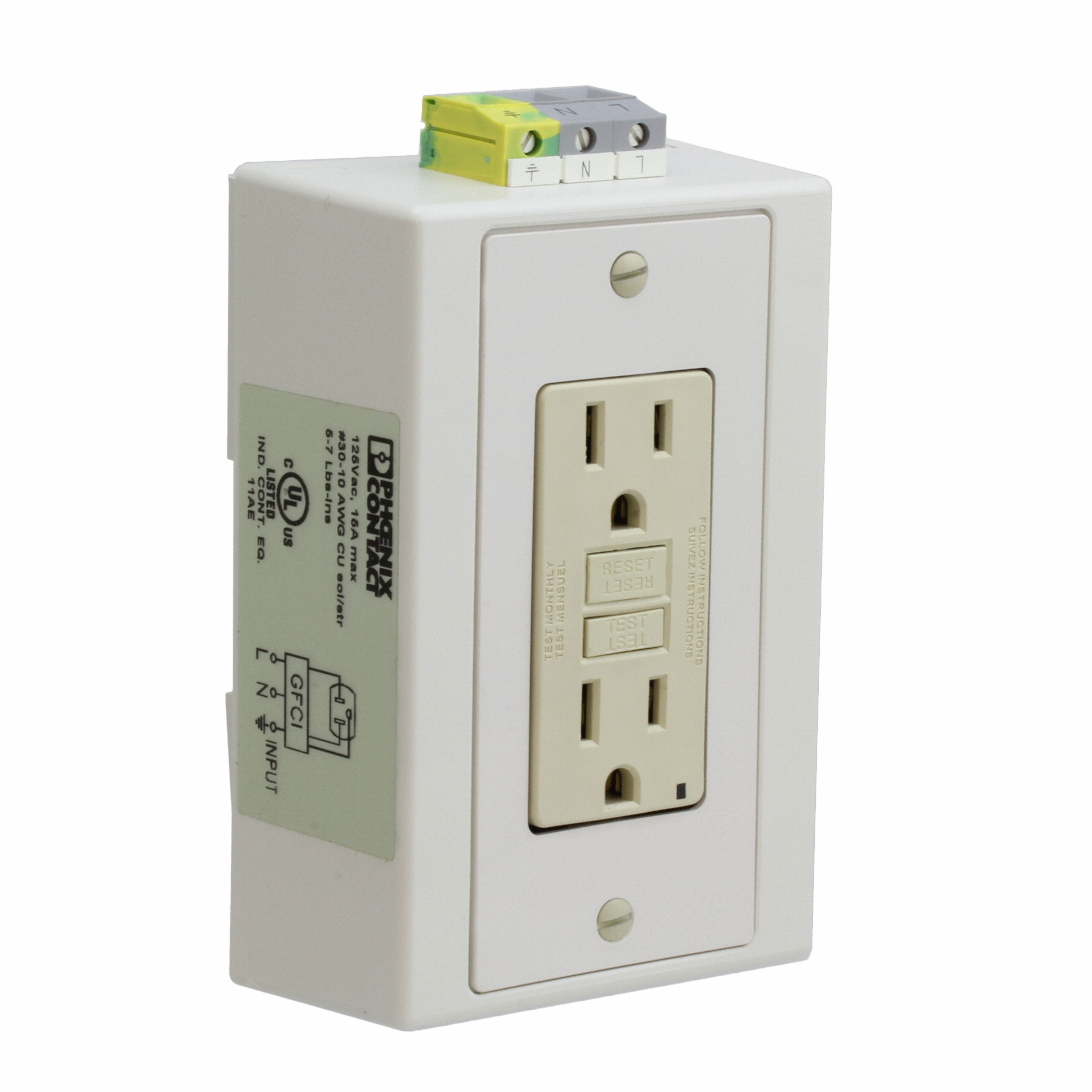AC RCPT NEMA 5-15R