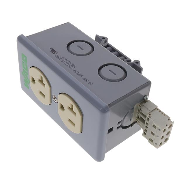 DUPLEX RECEPTACLE, 20A, 120VAC,