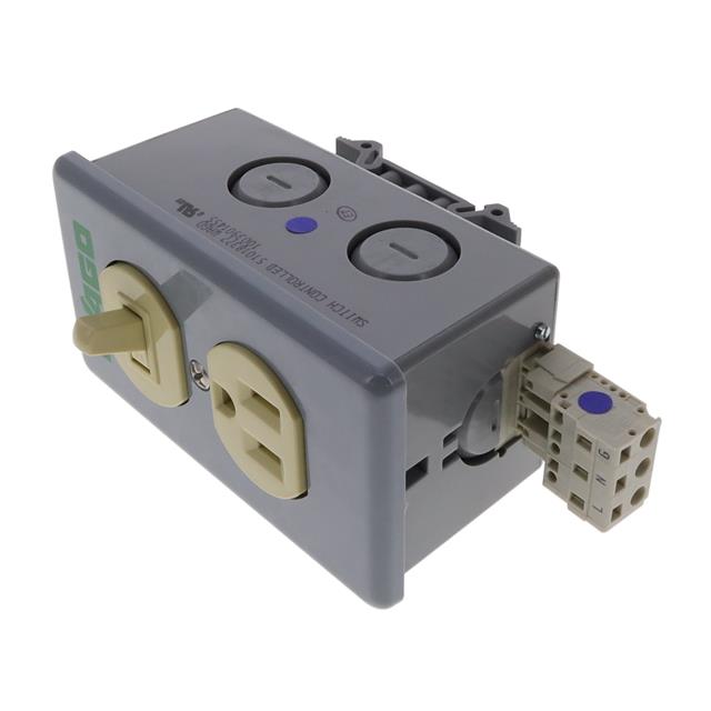 DUPLEX RECEPTACLE WITH ONE SWITC