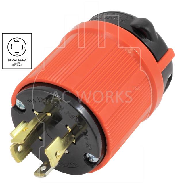 AC PLUG NEMA L14-20P