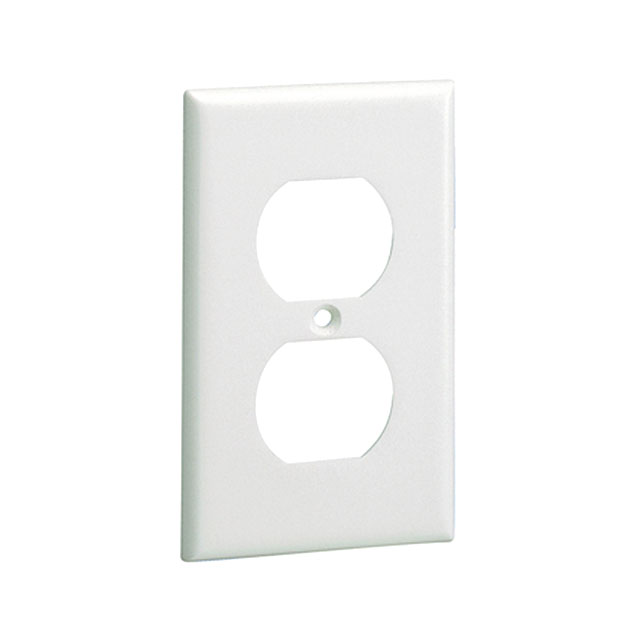 FACEPLATE 1 GANG WHITE