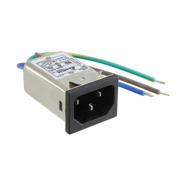 PWR ENT RCPT IEC320-C14 PNL WIRE