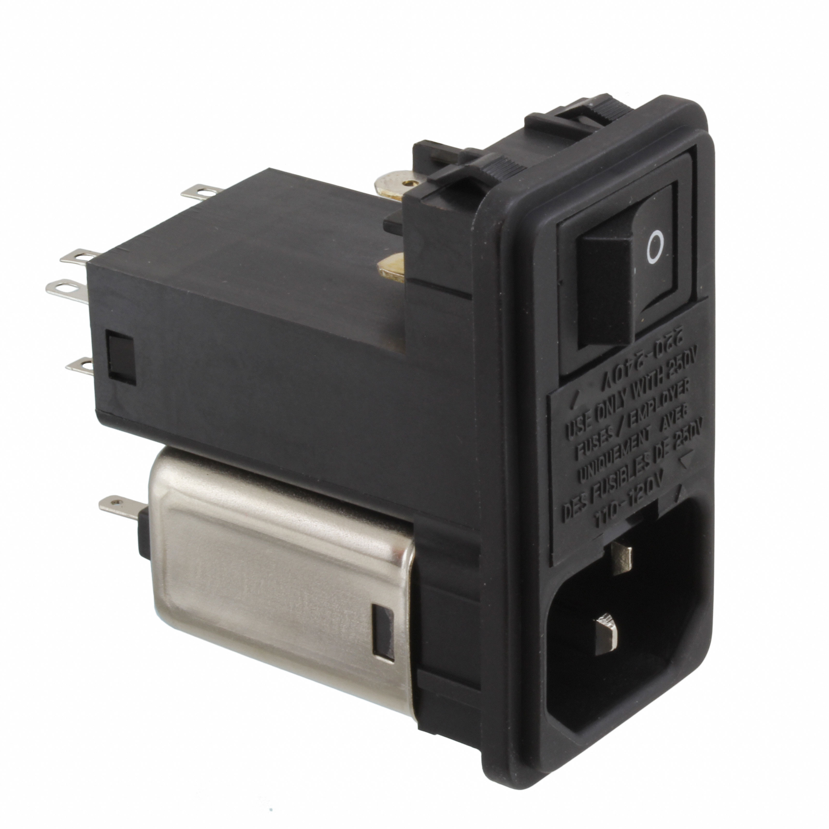 PWR ENT MOD RCPT IEC320-C14 PNL