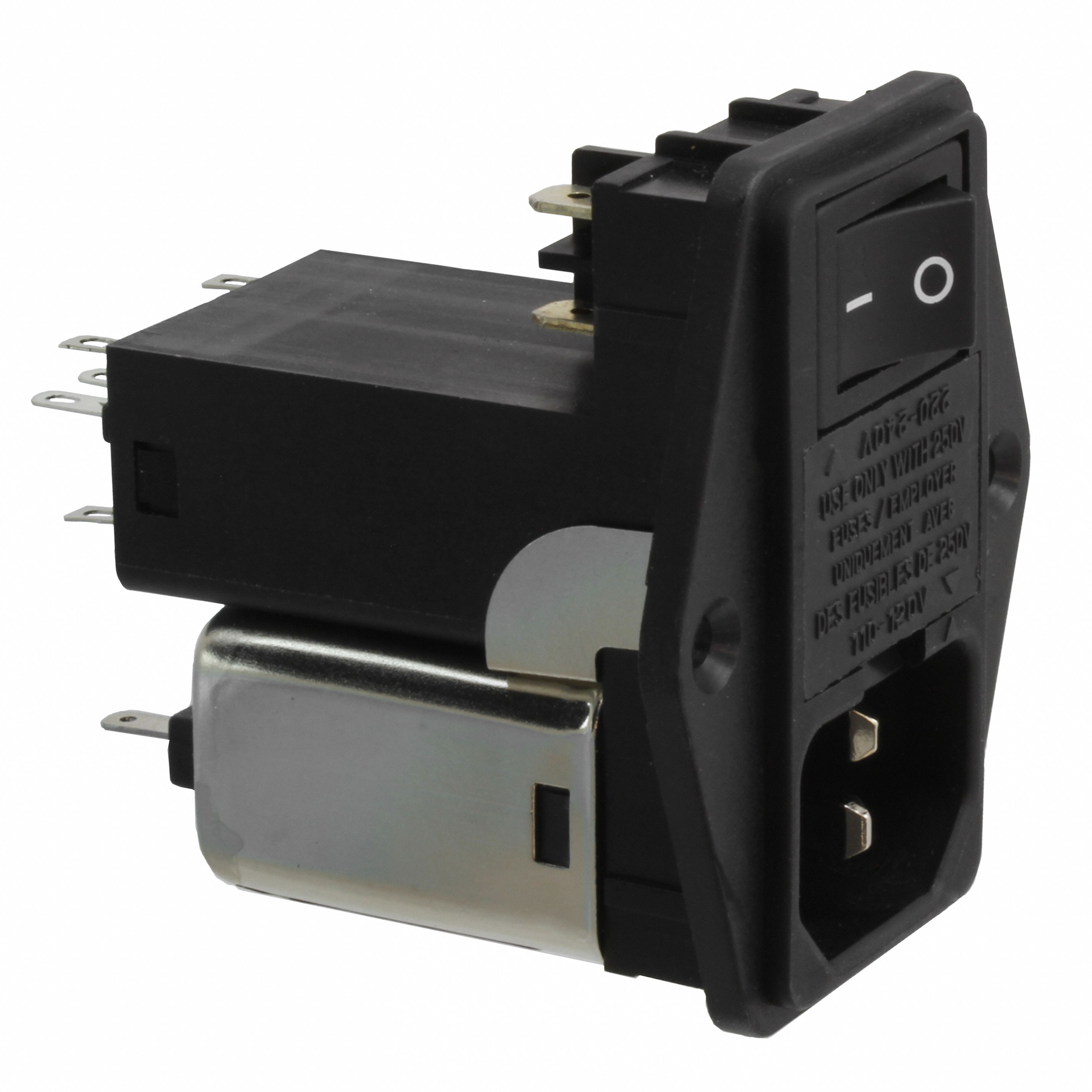 PWR ENT MOD RCPT IEC320-C14 PNL