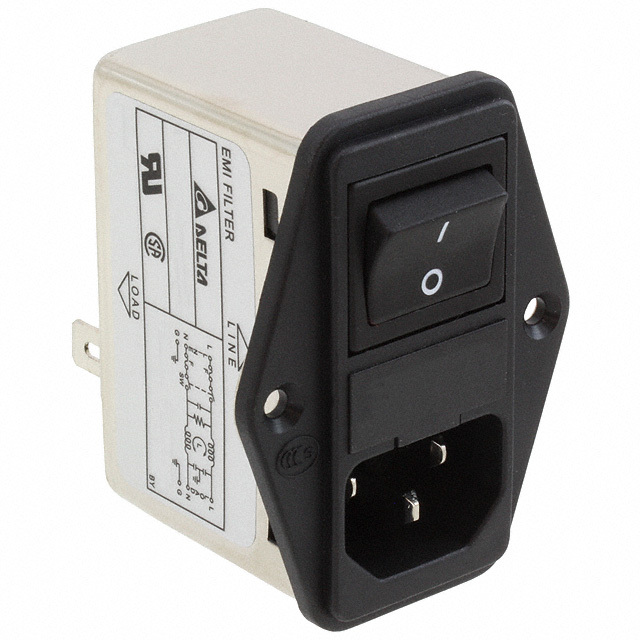 PWR ENT MOD RCPT IEC320-C14 PNL