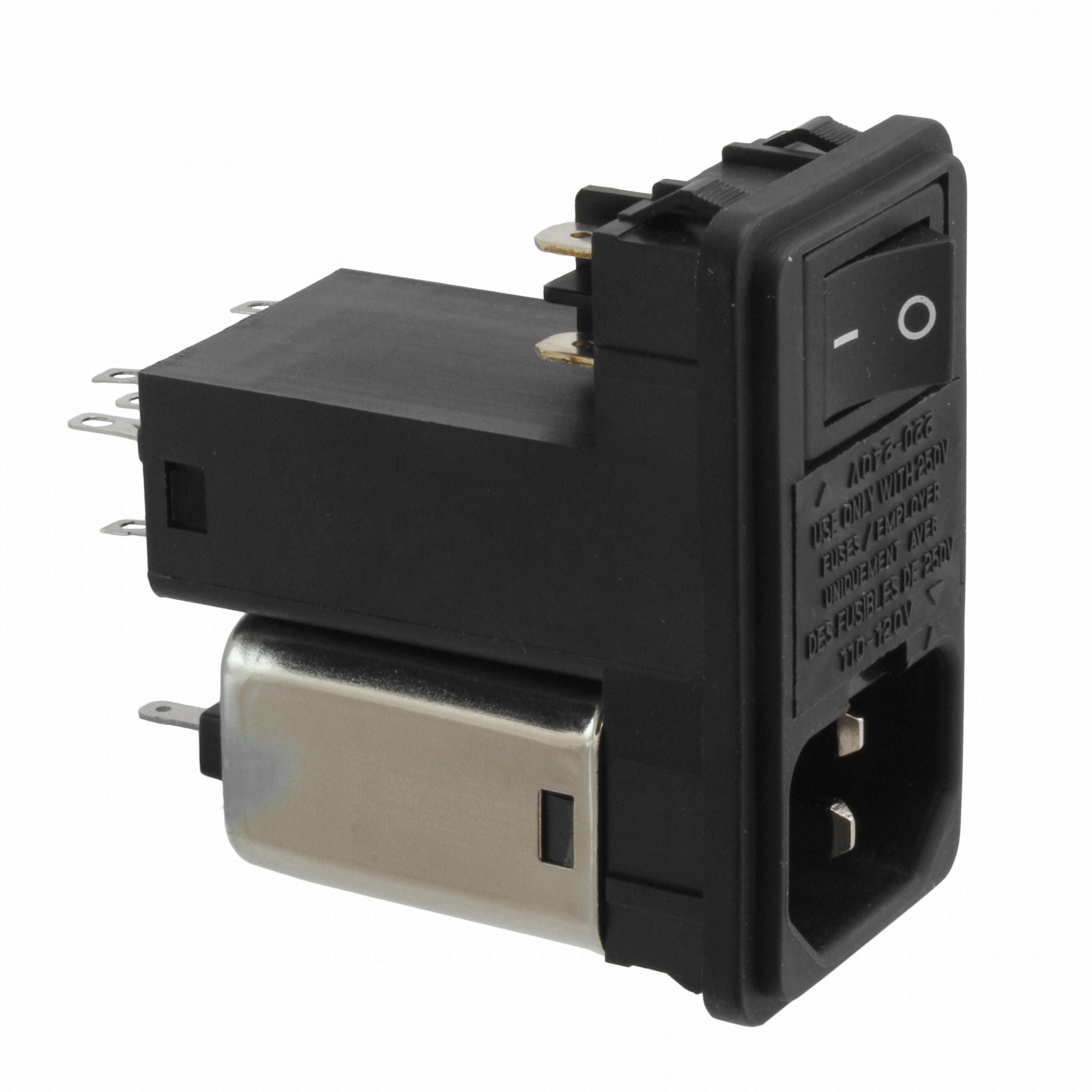 PWR ENT MOD RCPT IEC320-C14 PNL