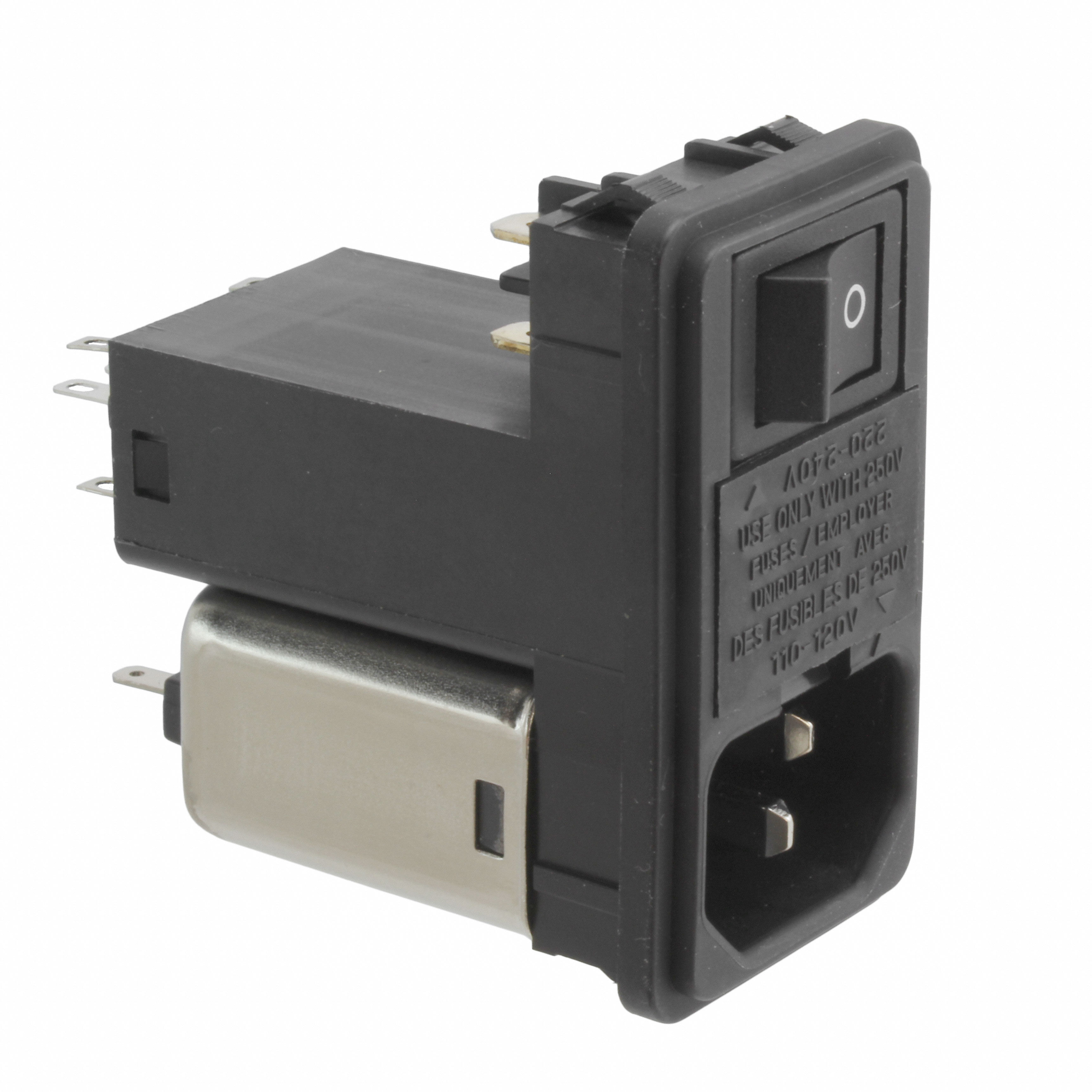 PWR ENT MOD RCPT IEC320-C14 PNL