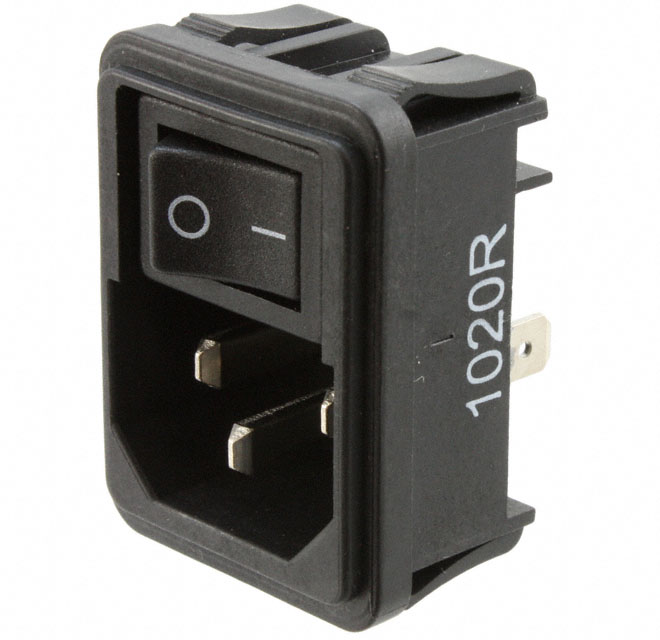 PWR ENT MOD RCPT IEC320-C14 PNL