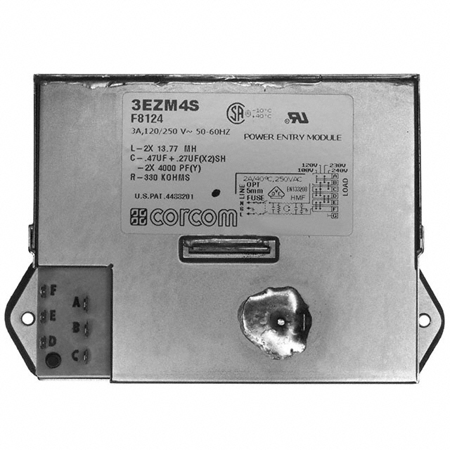 PWR ENT MOD RCPT IEC320-C14 PNL