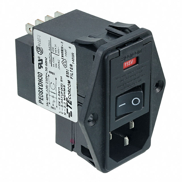 PWR ENT MOD RCPT IEC320-C14 PNL