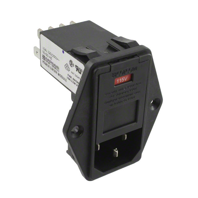 PWR ENT MOD RCPT IEC320-C14 PNL
