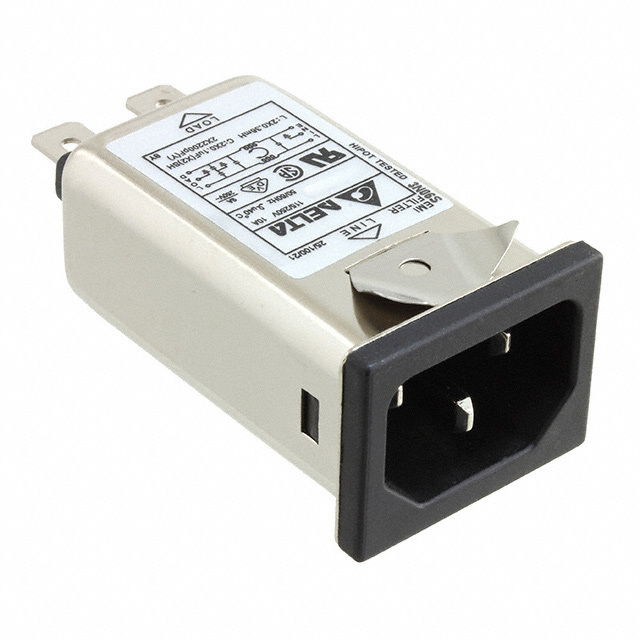 PWR ENT RCPT IEC320-C14 PANEL QC