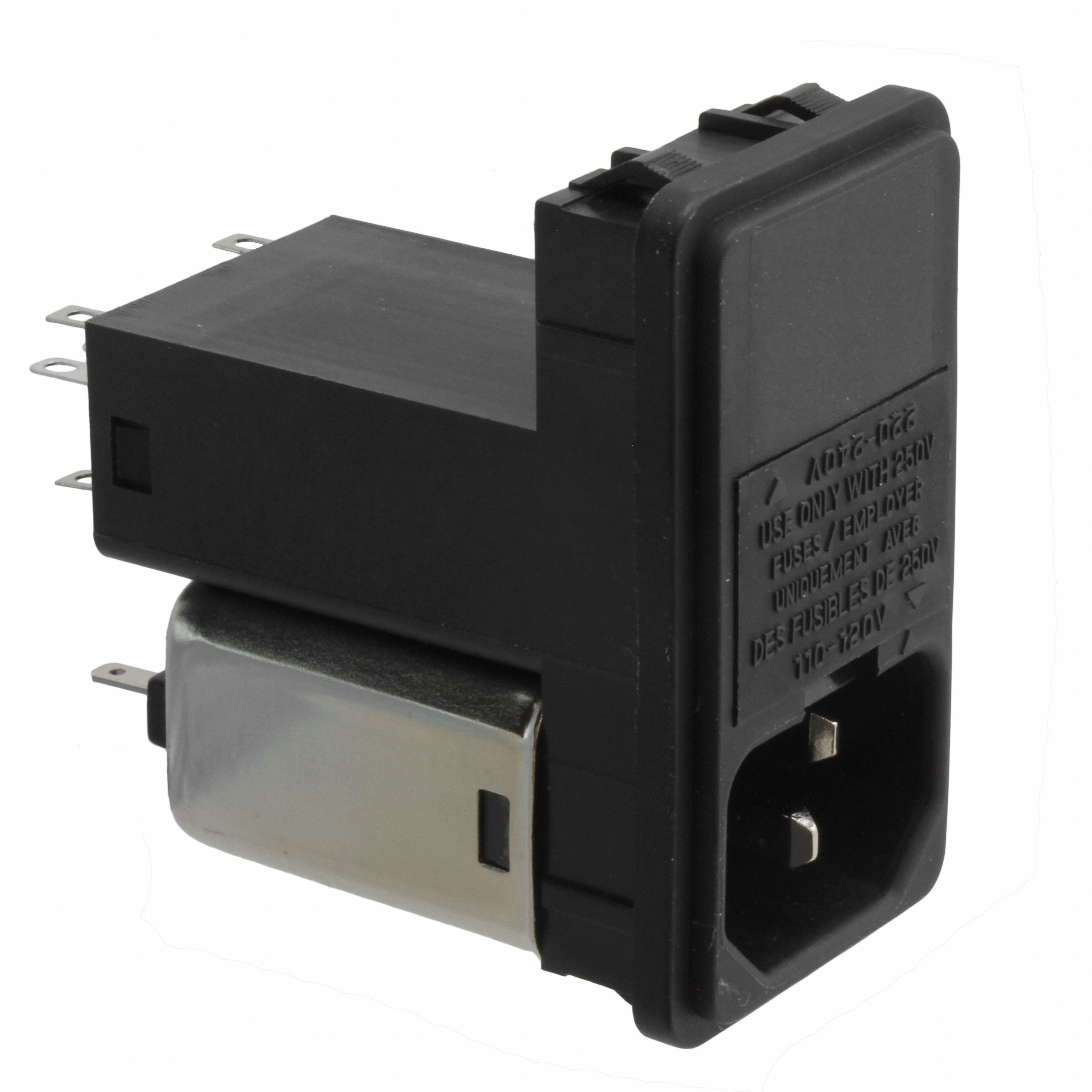 PWR ENT MOD RCPT IEC320-C14 PNL