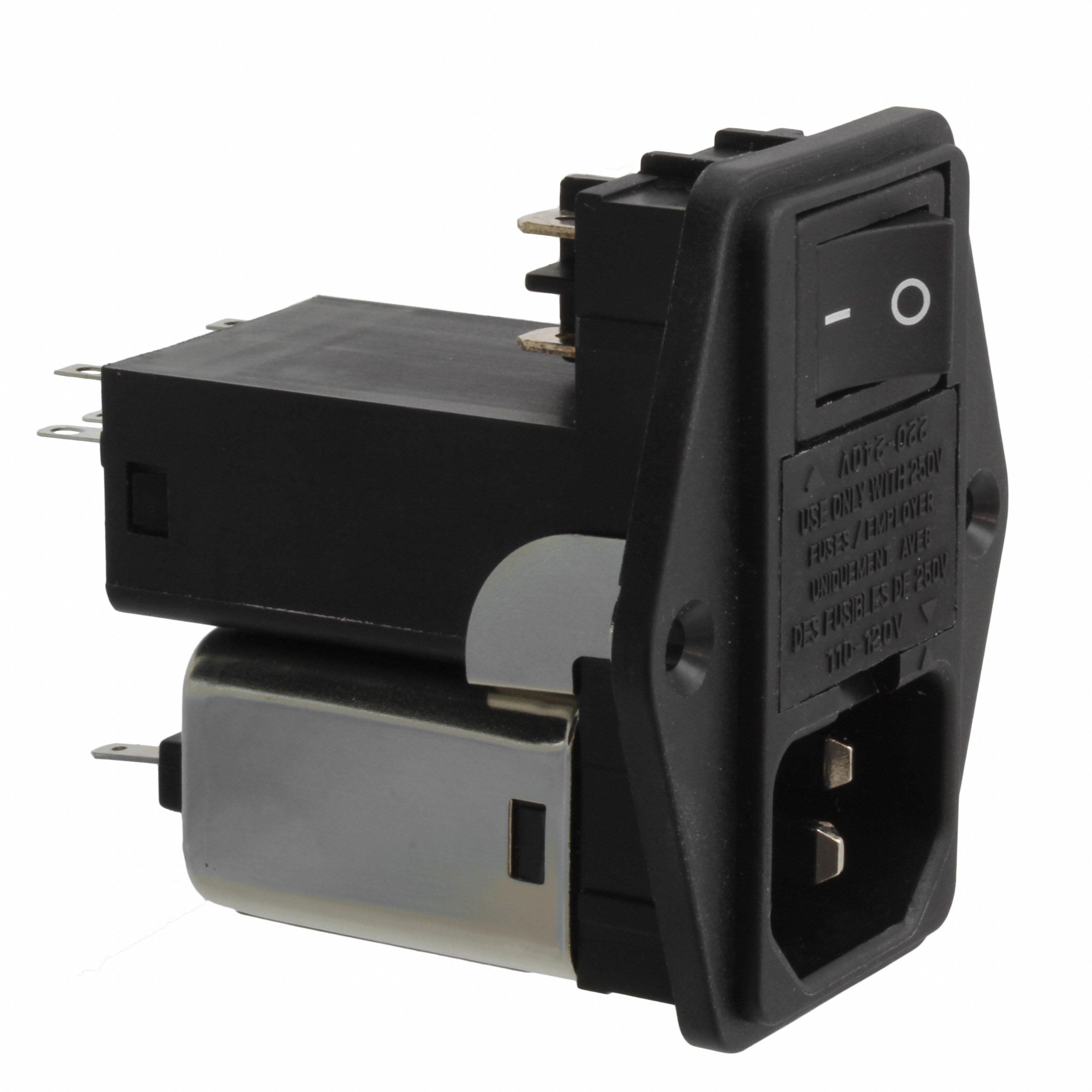 PWR ENT MOD RCPT IEC320-C14 PNL