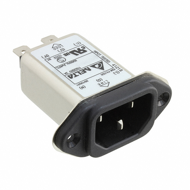 PWR ENT RCPT IEC320-C14 PANEL QC