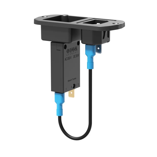 PWR ENT MOD RCPT IEC320-C14 PNL