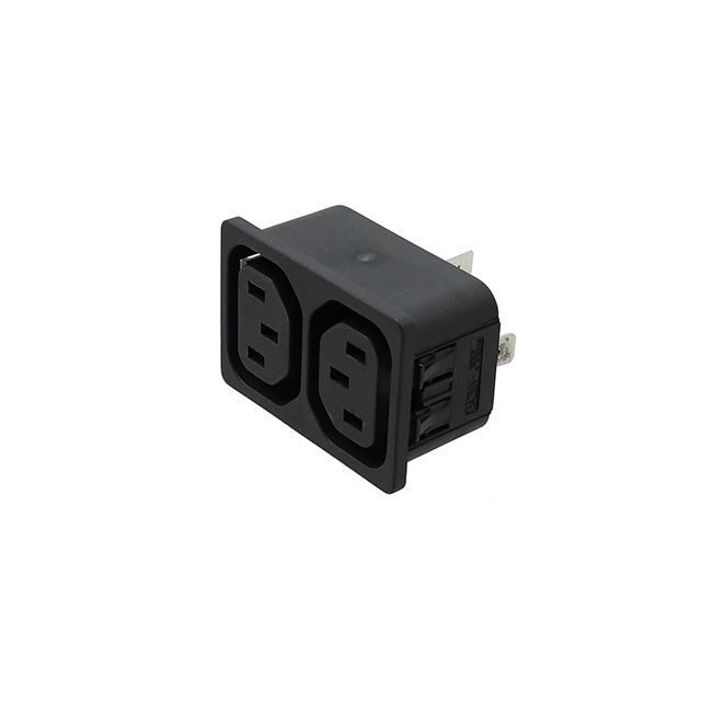 PWR ENT RCPT IEC320-2-2F PNL QC