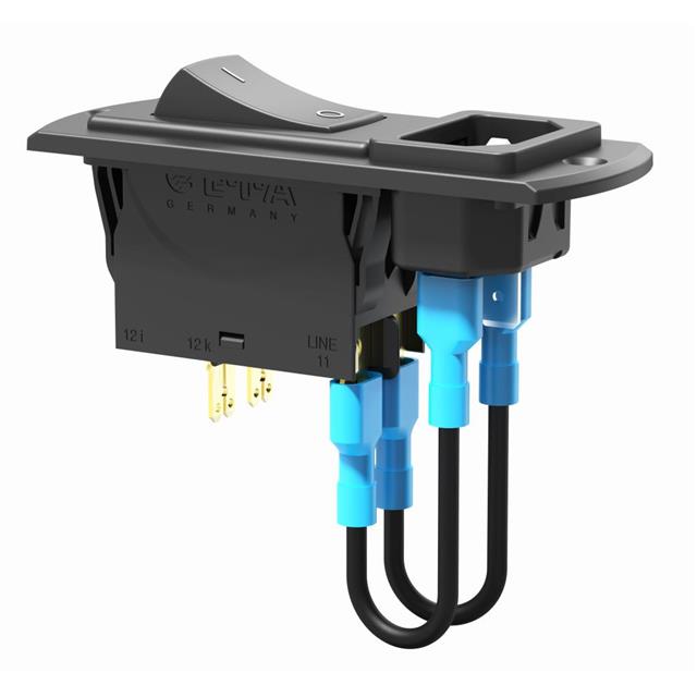 PWR ENT MOD RCPT IEC320-C14 PNL