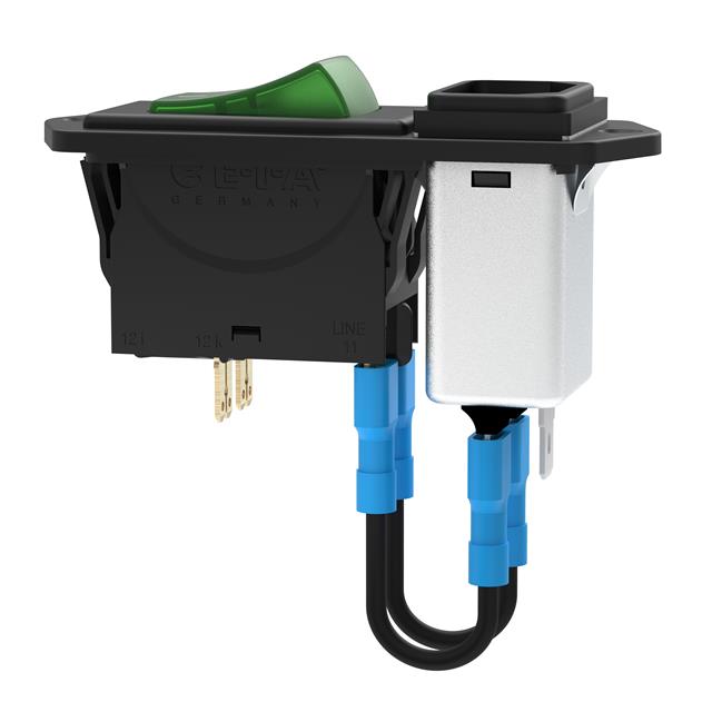 PWR ENT MOD RCPT IEC320-C14 PNL