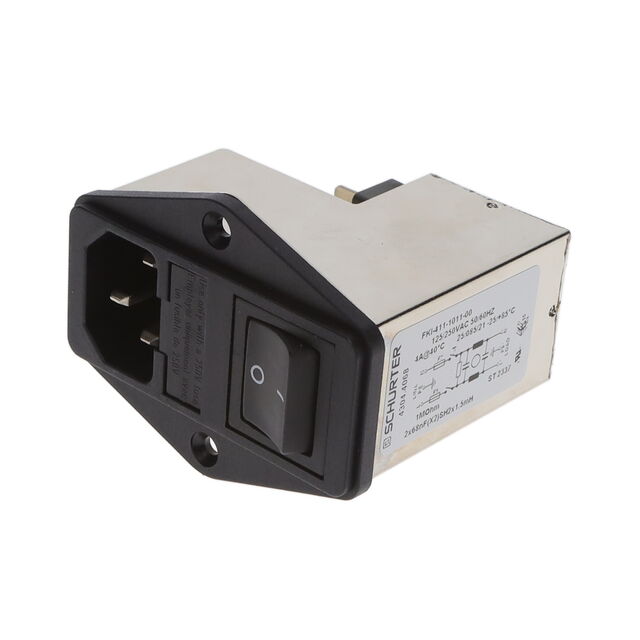 PWR ENT MOD RCPT IEC320-C14 PNL