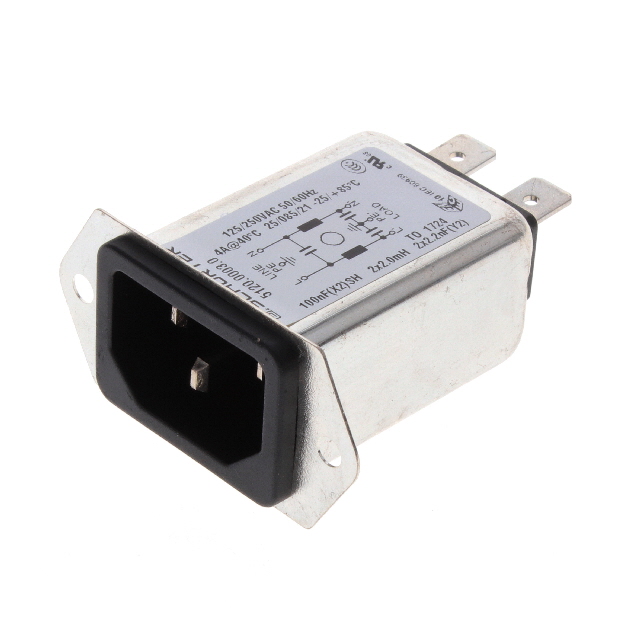PWR ENT RCPT IEC320-C14 PANEL QC