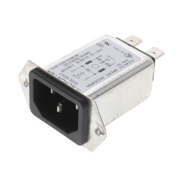 PWR ENT RCPT IEC320-C14 PANEL QC
