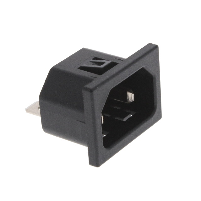 PWR ENT RCPT IEC320-C18 PANEL QC