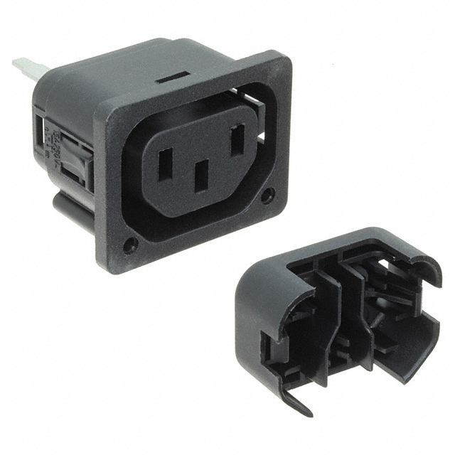 PWR ENT RCPT IEC320-2-2F PNL IDC