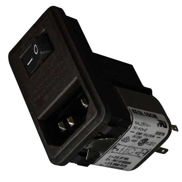 PWR ENT MOD RCPT IEC320-C14 PNL
