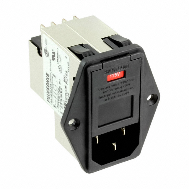 PWR ENT MOD RCPT IEC320-C14 PNL